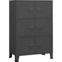 Industrial Storage Chest Steel Sideboard Cabinet Multi Colours/Sizes vidaXL