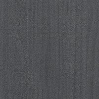 TV Cabinet Grey 110x30x40 cm Solid Pinewood