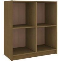 vidaXL Sideboard Honey Brown 70x33x76 cm Solid Pinewood