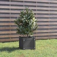 1/2x Solid Pinewood Garden Planter Outdoor Flower Box Pot Patio Planter vidaXL