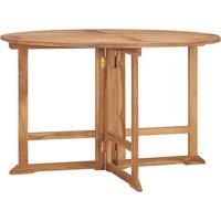 Folding Garden Dining Table Outdoor Table Coffee Table Solid Wood Teak vidaXL