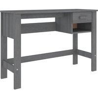 Desk Solid Wood Pine Home Working Writing Computer Table Multi Colours vidaXL