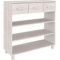 Console Table Solid Wood Pine Accent Table Hall Cabinet Multi Colours vidaXL