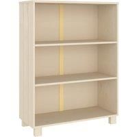 Book Cabinet Solid Wood Pine Storage Cabinet Furniture Multi Colours vidaXL