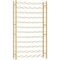 Wine Rack for 96 Bottles Iron Wine Storage Cabinet Holder Shelf Indoor vidaXL
