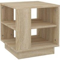 Coffee Table Sonoma Oak 40x40x43 cm Engineered Wood