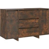 Sideboard with 3 Drawers Cupboard Cabinet Highboard Engineered Wood vidaXL