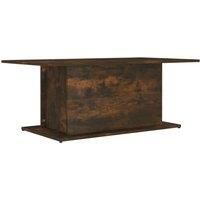 vidaXL Coffee Table Smoked Oak 102x55.5x40 cm Engineered Wood