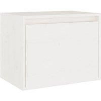 Wall Cabinet Hanging Storage Cabinet Wall Cupboard Solid Wood Pine vidaXL