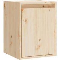 Wall Cabinet 30x30x40 cm Solid Wood Pine