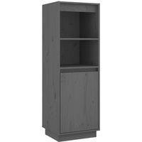 Solid Wood Pine Highboard Storage Cabinet Furniture Multi Colours vidaXL
