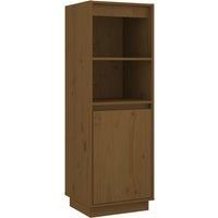 Solid Wood Pine Highboard Storage Cabinet Furniture Multi Colours vidaXL