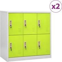 1/2/5x Locker Cabinet School Office Locker Multi Colours Multi Models vidaXL