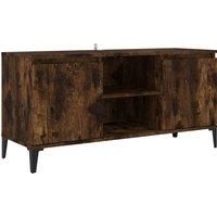 TV Cabinet with Metal Legs Sideboard TV Stand Low Board Multi Colours vidaXL