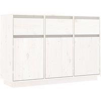 Solid Wood Pine Sideboard Storage Cupboard Side Cabinet Multi Colours vidaXL