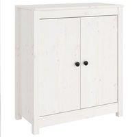 Solid Wood Pine Sideboard Wooden Cupboard Storage Cabinet Multi Colours vidaXL