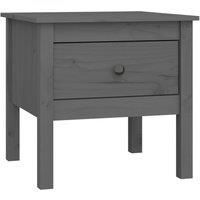vidaXL Side Table Multi Colour 50x50x49 cm Solid Wood Pine
