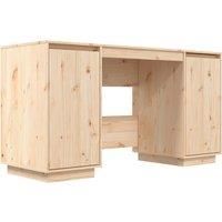 Solid Wood Pine Desk Wooden Office Writing Desk Table Multi Colours vidaXL