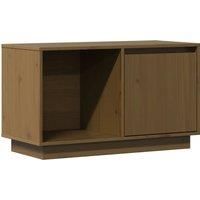 Solid Wood Pine TV Cabinet Living Room TV Stand Furniture Multi Colours vidaXL