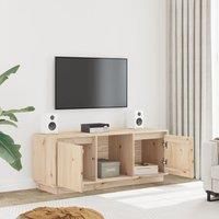 Solid Wood Pine TV Cabinet Media HiFi Cabinet TV Console Multi Colours vidaXL