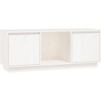 Solid Wood Pine TV Cabinet Media HiFi Cabinet TV Console Multi Colours vidaXL