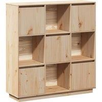 vidaXL Highboard 110.5x35x117 cm Solid Wood Pine