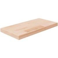 Solid Wood Oak Shelf Board Untreated Wooden Storage Shelf Multi Sizes vidaXL
