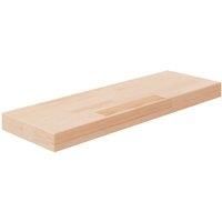 Solid Wood Oak Shelf Board Untreated Wooden Storage Shelf Multi Sizes vidaXL