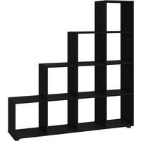 Staircase Bookcase Book Shelf Storage Rack Bookshelf Engineered Wood vidaXL