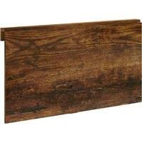 Vidaxl Folding Wall Table Smoked Oak 100X60X56 Cm Engineered Wood, Brown