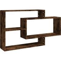 Wall Shelves Floating Rack Display Shelf Bookshelf Engineered Wood vidaXL