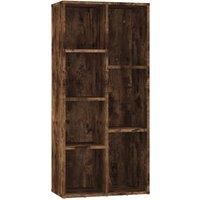 Book Cabinet Highboard Book Rack Stand Engineered Wood Multi Colours vidaXL