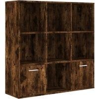Book Cabinet Highboard Book Rack Display Storage Shelf Engineered wood vidaXL