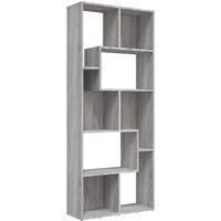 Book Cabinet Bookshelf Bookcase Storage Rack Book Stand Engineered Wood vidaXL