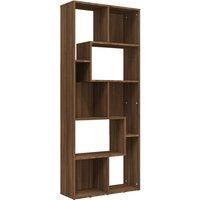 Book Cabinet Bookshelf Bookcase Storage Rack Book Stand Engineered Wood vidaXL