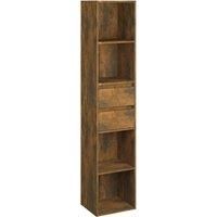 Book Cabinet Bedroom Bookcase Book Rack Standing Shelf Engineered Wood vidaXL