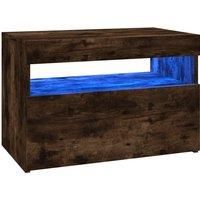 1/2x TV Cabinet with LED Lights TV Stand Unit Multi Colours Multi Sizes vidaXL