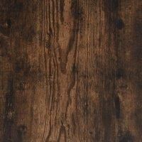 vidaXL Nesting Coffee Tables 3 Pcs Smoked Oak Engineered Wood, Brown