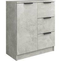 vidaXL Sideboard Concrete Grey Engineered Wood
