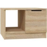 vidaXL Coffee Table Sonoma Oak 50x50x36 cm Engineered Wood