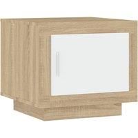 Coffee Table Engineered Wood Indoor Living Room End Table Multi Colours vidaXL