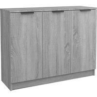 Sideboard Cupboard Home Storage Highboard Side Cabinet Engineered Wood vidaXL