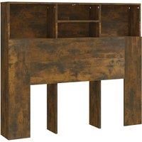 Headboard Cabinet Bedroom Bookcase Headboard Furniture Multi Colours vidaXL
