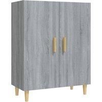 Vidaxl Sideboard Grey Sonoma 70X34X90 Cm Engineered Wood, Grey