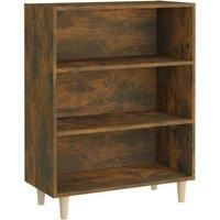 Sideboard Smoked Oak 69.5x32.5x90 cm Engineered Wood