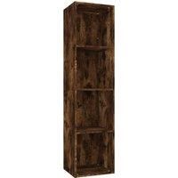 vidaXL library / mobile TV smoke oak 36x30x143cm in multi-layer wood
