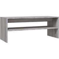 Revera Coffee Table Grey Sonoma 100x40x40 cm Engineered Wood