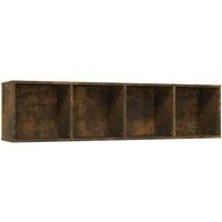 Book Cabinet/TV Cabinet Living Room Wall Shelf Book Stand Wall Rack vidaXL