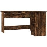 Corner Desk Computer Desk Study L-shaped Desk Table Engineered Wood vidaXL