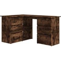 Corner Desk Chipboard Home Office Computer Study Table Multi Colours vidaXL